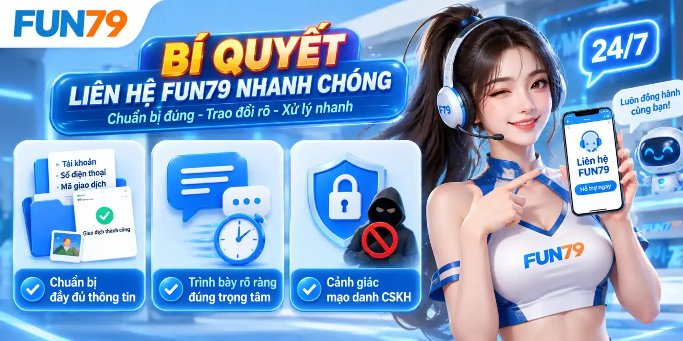 Liên Hệ Bí Quyết Tối Ưu Thời Gian Xử Lý Yêu Cầu Khi Liên Hệ FUN79