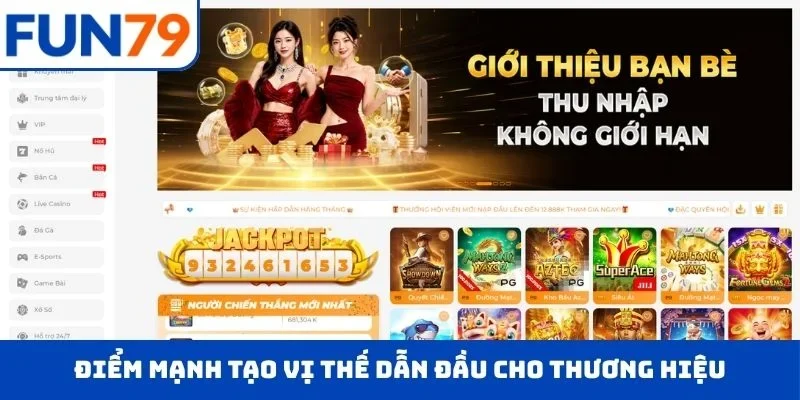 Trang Chủ Điểm mạnh tạo vị thế dẫn đầu cho thương hiệu