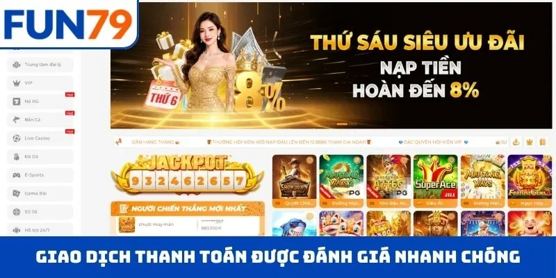 Trang Chủ Giao dịch thanh toán được đánh giá hoàn thành nhanh chóng